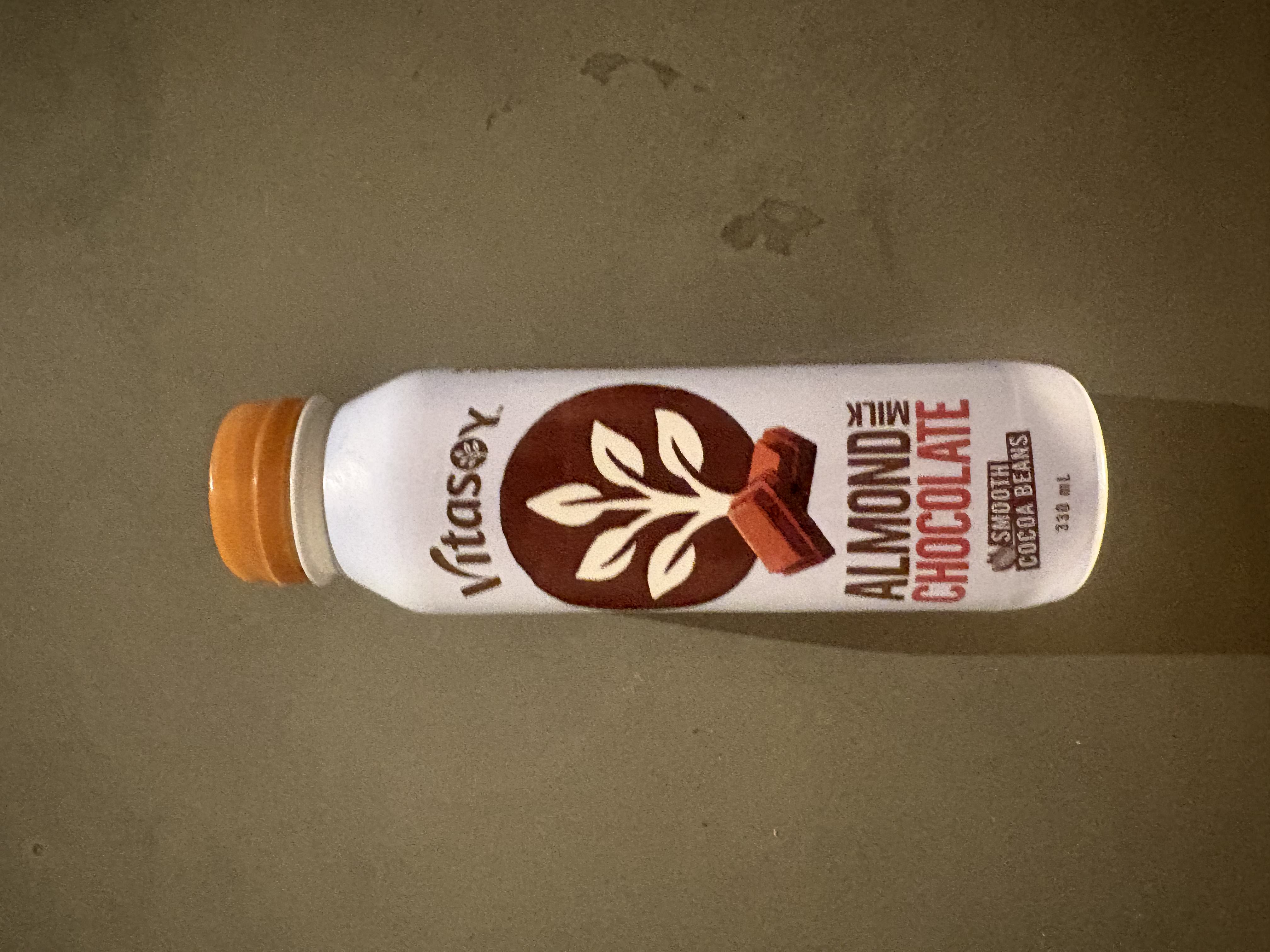Almond chocolate milk vitasoy